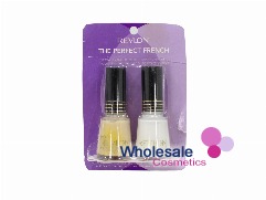 6 x Revlon Nail Polish Duo Set - 005 SHEER BLUSH & 050 WHITE ON WHITE